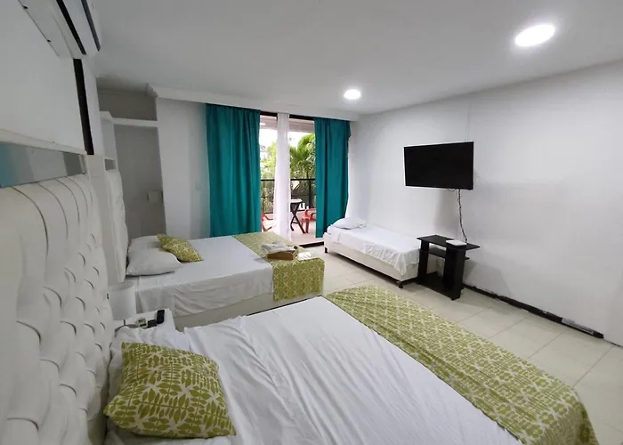 Apartment In Cartagena 201 Close To The Sea With Air Conditioning And Wifi